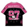 2026 Summer HelloCat 3D Print T-shirt, Y2K Aesthetic Cute Pink Black Star Fashion Casual Breathable Soft Unisex T-shirt