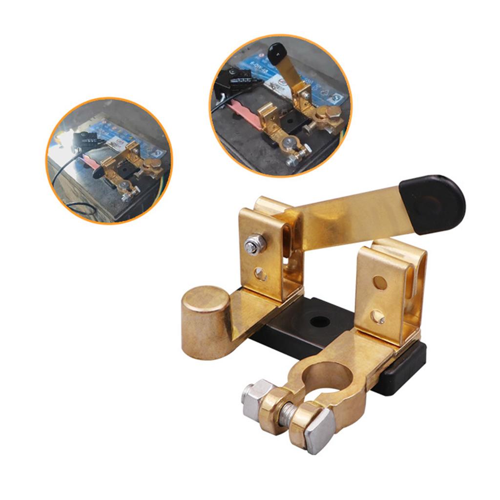 Batterietrennschalter Einfache Installation Mehrzweck-Isolator Stromabschaltung Verhindert Kriechströme Geeignet für Marine Auto ATV