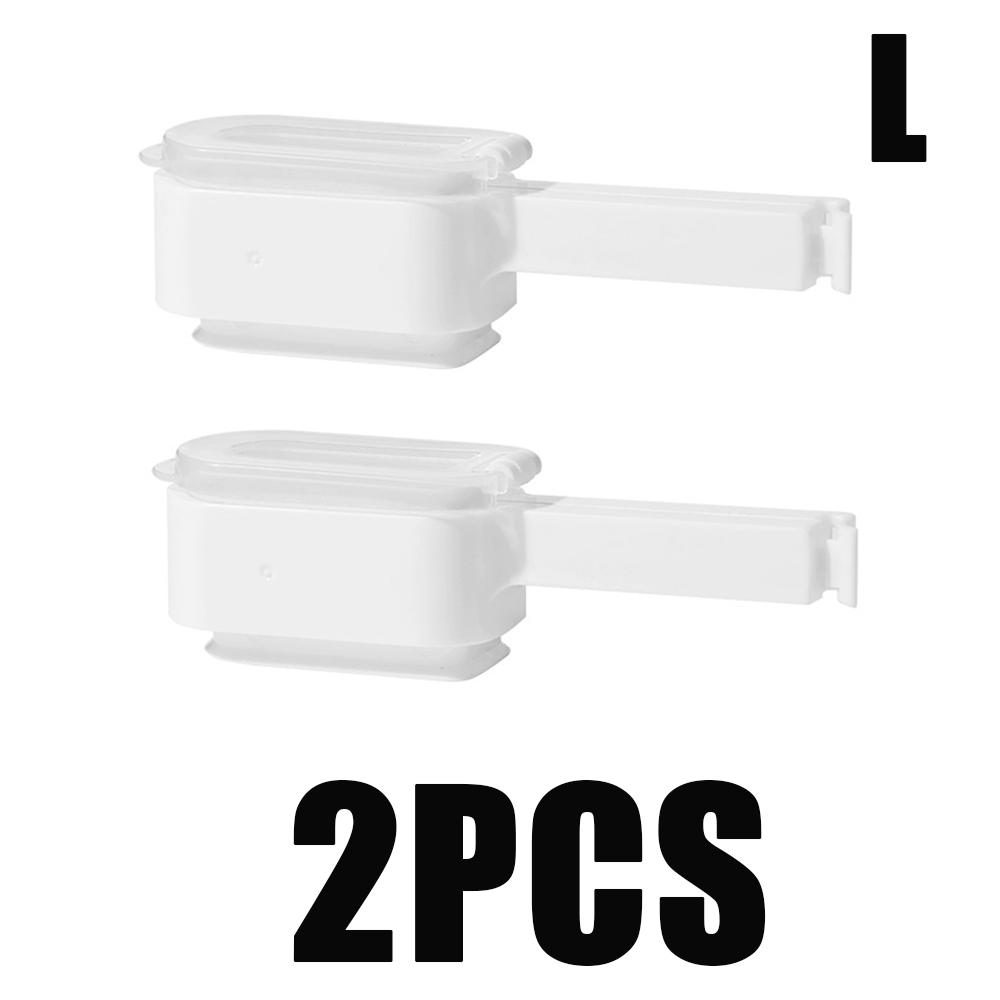 1-3 Stück mit Deckel Versiegelnde Lebensmittelbeutel-Clips Kunststoff Küche Lebensmittel Feuchtigkeitsdicht Staubdicht Milchbeutel-Clips Versiegelungs-Konservierungswerkzeuge