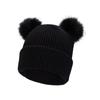 Solid Color Baby Knit Hat Pullover Style Newborn Turban Cap Infant Bonnet  Hospital Wear