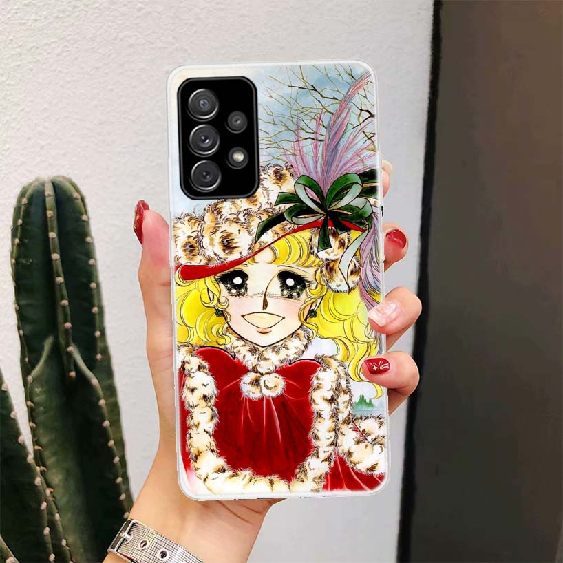 Anime Candy For Samsung Galaxy A15 A14 A13 A12 A55 A54 A53 A52 Phone Case A32 A35 A34 A33 A25 A24 A23 A22 A04S A03S A02S