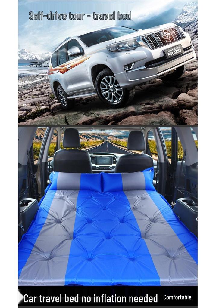 SUV Car Travel Sleep Pad: Automatic Inflatable Mattress (5cm Thick) for Trunk