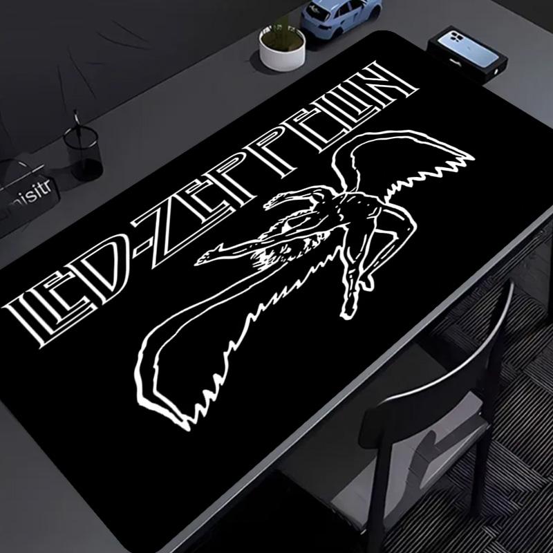 Pop Singer L-Led Zeppelin Mouse Pad - Non-Slip Rubber Base, Smooth Surface for Work,Gaming,Office,And Home Use, Desk Mouse Pad