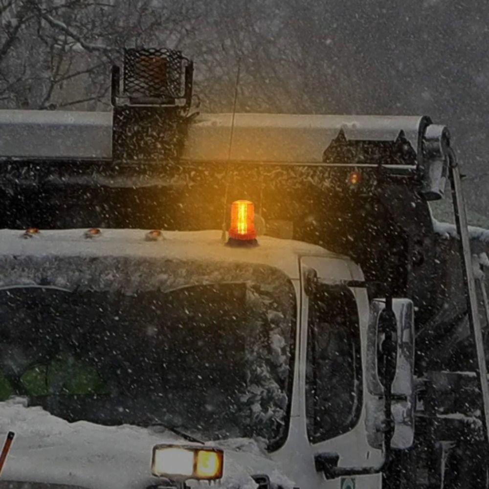 12V-24V LED Strobe Light Red/Blue/Yellow Warning Light Safety Flashing Beacon Lights Vehicle