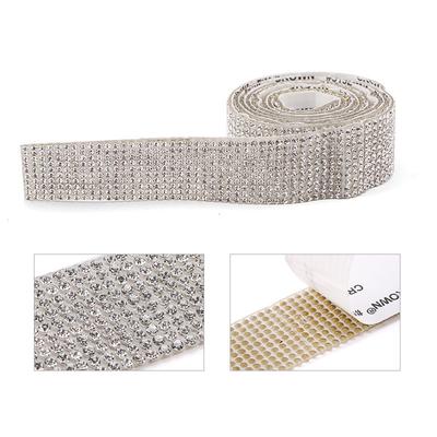 Barevná kamínková diamantová páska DIY doplňky Řada diamantové pásky Diamantová páska Diamantová samolepka Samolepicí šperkařské lepidlo Oblečení doplňky