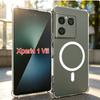 Para Sony Xperia 1 VIII Para Magsafe Magnético Transparente Capa Para Sony Xperia 10vii 5v Airbag Silicone Macio À Prova de Choque Capa