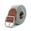 2025 New Woven Belt Men's Pants Belt Women's Jeans Belt Instagram Style Youth Canvas