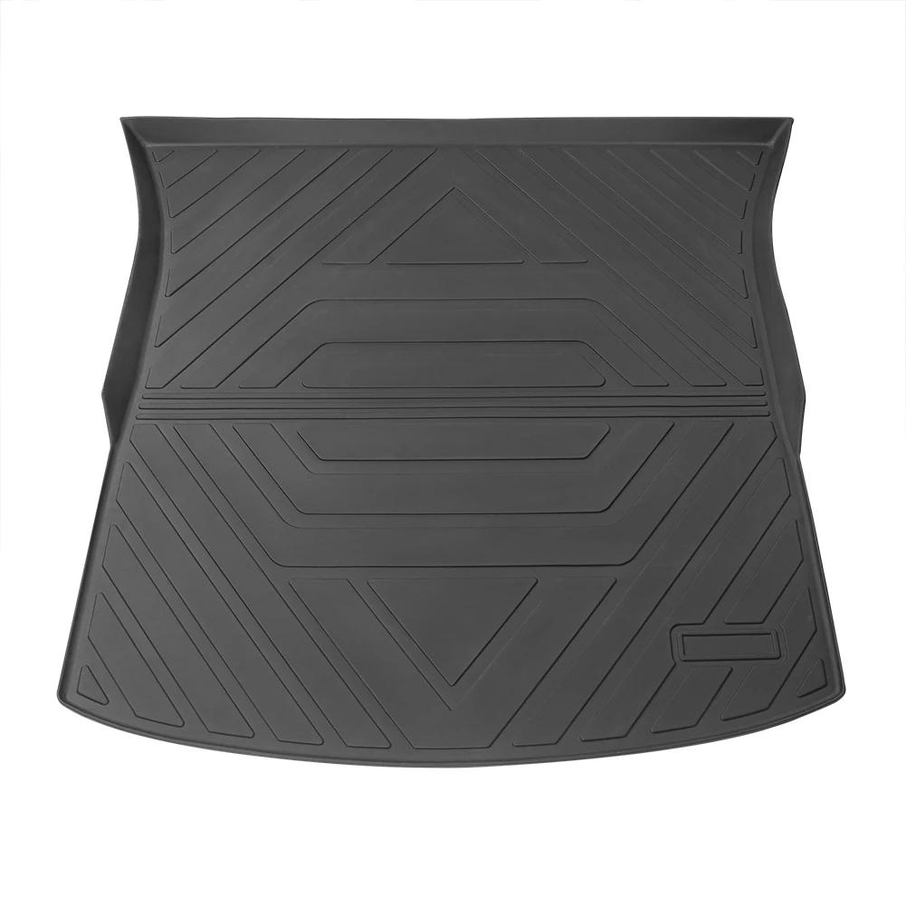 

Автомобильные коврики TPE для заднего багажника Tesla Model 3 Y 2024, водонепроницаемые коврики для багажника, грязевые чехлы для багажника, защитные накладки на пол, аксессуары