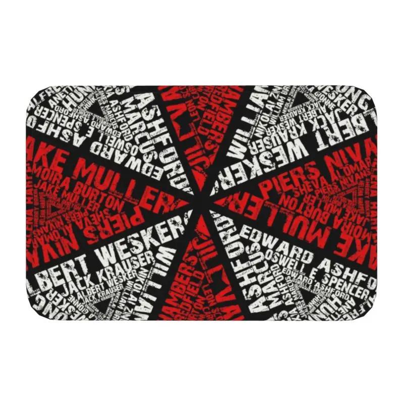 Umbrella Corporations Doormat Non-Slip Bath Kitchen Mat Garden Garage Floor Door Entrance Carpet Rug