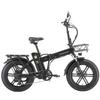 SINOHON A20 Electric Bike 1000W Motor 48V 18Ah Lithium Battery 20*4.0 Big Tire EBike Mechanical Disc Brakes Electric Bike