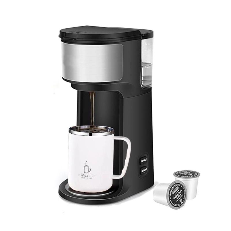 Leakproof Travel Coffee Mug With Lid Handle Thermal Flask Insulated Tea Cup