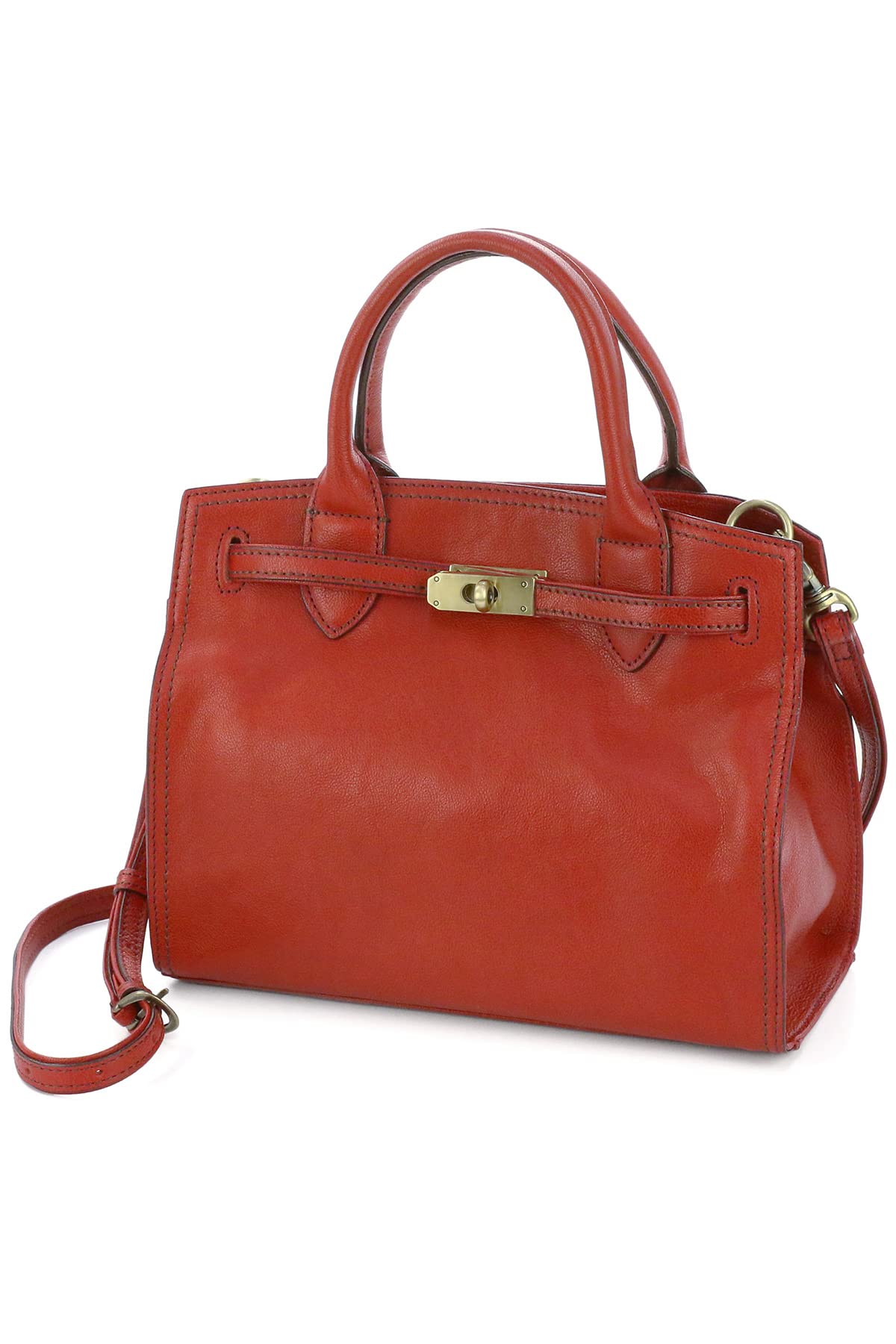

Tote Bag 2WAY Genuine Leather Orio 2 Small 1033831 Red [Dakota] Women s DA-1033831-30