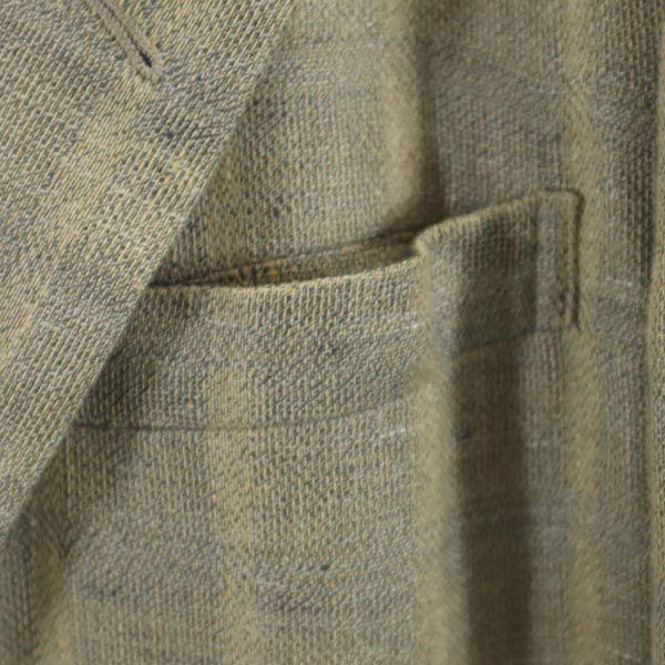 GIVENCHY linen tailored jacket L Brown Men's Used