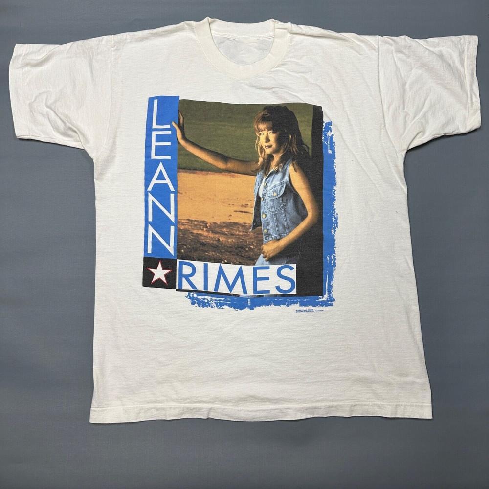

Hot Popular LeAnn Rimes White T-Shirt Cotton Unisex S-2345XL Unisex T-Shirt XXXL