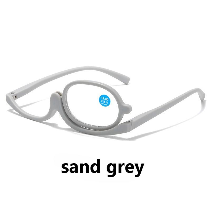 New Rotating Makeup Reading Glasses Women Portable Folding Presbyopia Eyeglasses Fashion Retro Colourful Frame Optical Eyewear