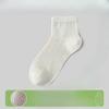 Female Spring and Summer Breathable Sweat Absorption Deodorant Antibacterial Boneless Small Fresh Tube Socks