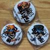 ONE PIECE Natsucomi 2015 Shueisha Can Badge 3 Brothers Set