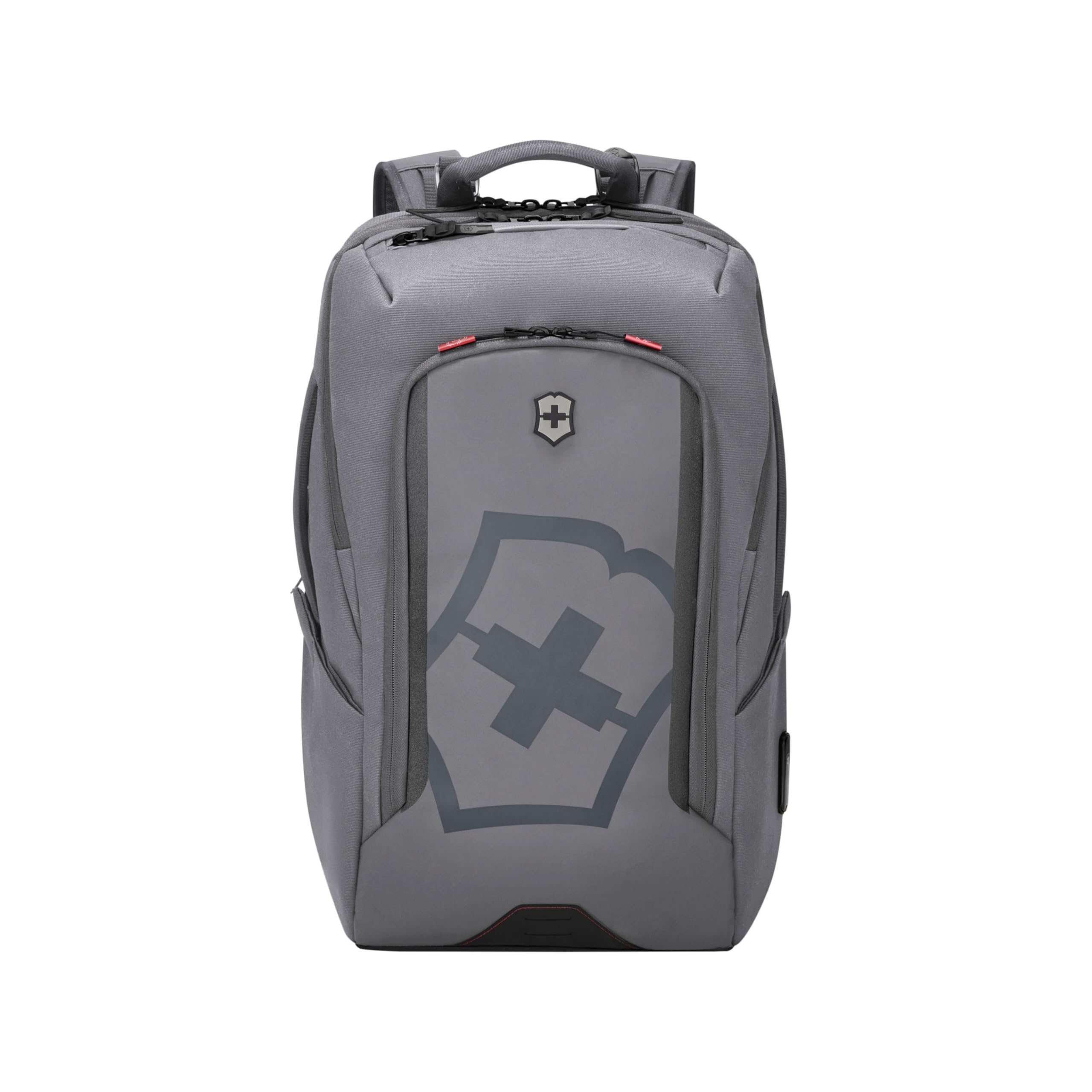 

Victorinox Touring Traveler Fits Perfect for and Business Fits A4 Personalized Gray 2.0 Backpack, 17-inch Laptops, Business, Commuting, Trips, серый