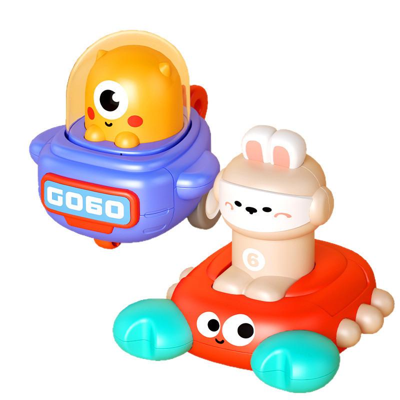 Spaceship Pressed Kids Toy Car Inertia Vehicle For Early Development And Play