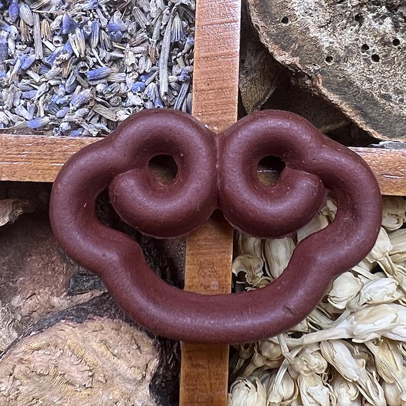 Premium Natural Incense Card Pendant with Hundred Flowers Design