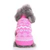 Festive Dog Sweaters: Snowflake, Christmas, Halloween, and Elk Designs