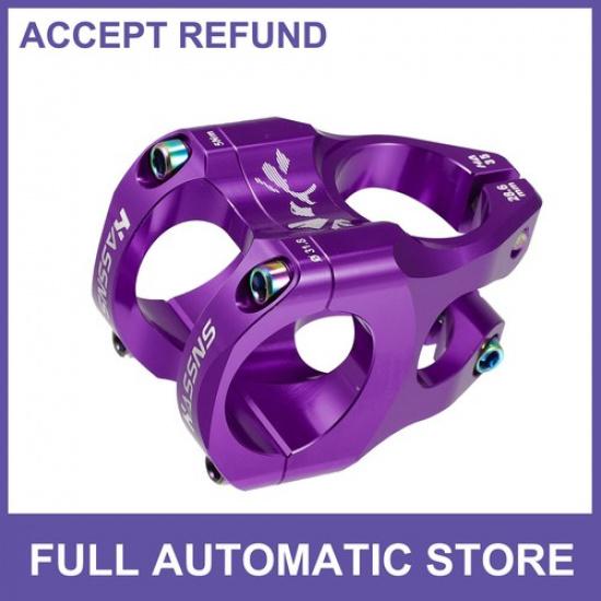 

Aluminum Alloy 35mm Mountain Bike Stem Cycling Handlebars Accessories Purple