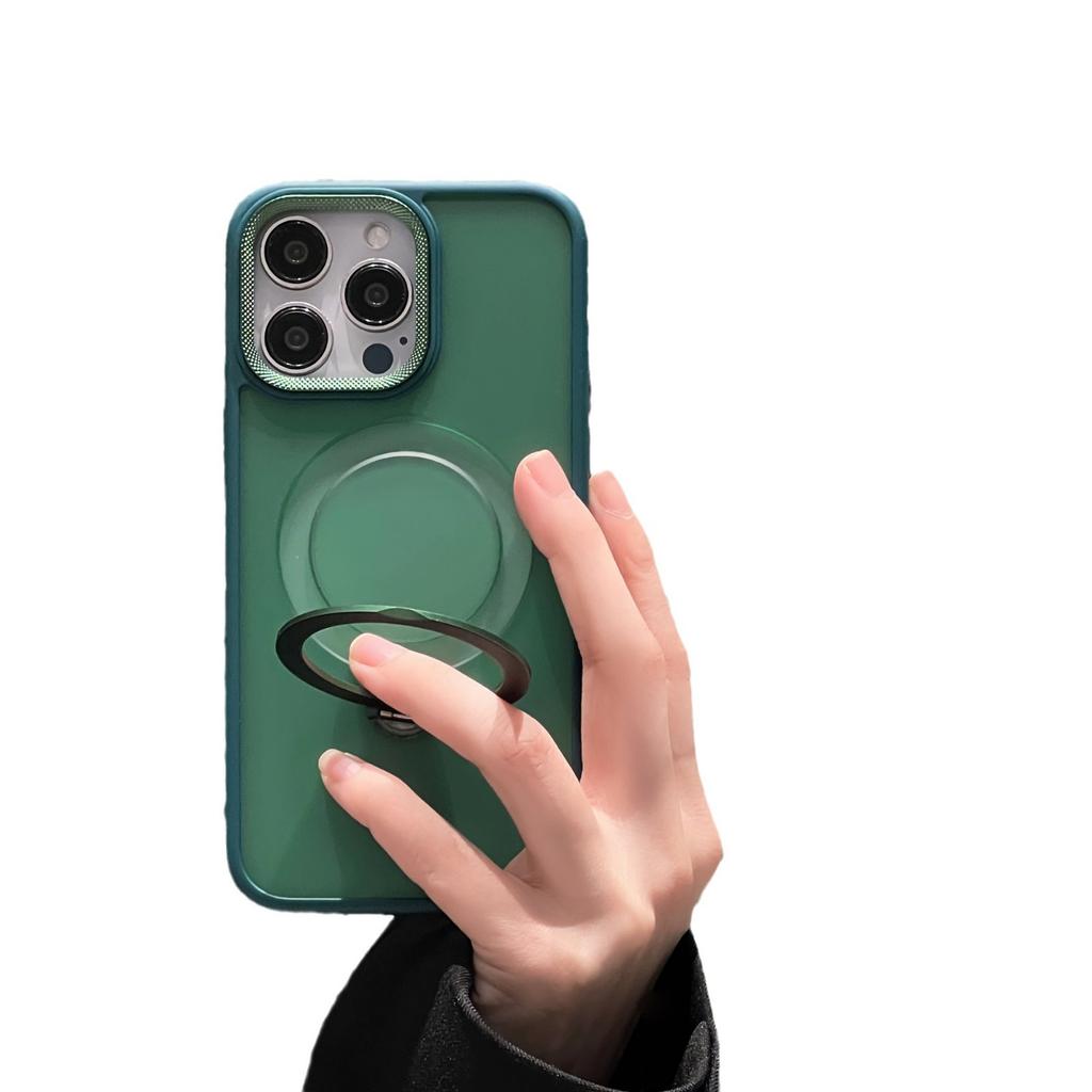 The Rotating Magnetic Stand Is Suitable for Skin-feel Heat Dissipation of IPhone16 Phone Cases and Apple 14 Soft Cases