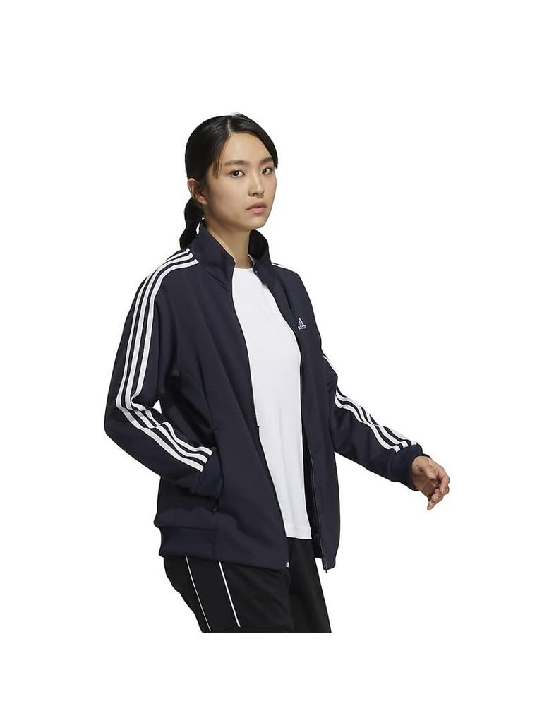 Adidas Legend Ink JIL43 Double Knit Track Top with Size M Women's (H29517) 3-Stripes,