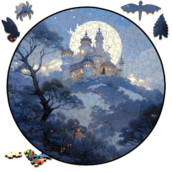 

Earth Scenery Round Puzzle Art Distinctive Shaped Pieces Playthings ideal for Adults Christmas birthday Landscaping Present W14400WW-