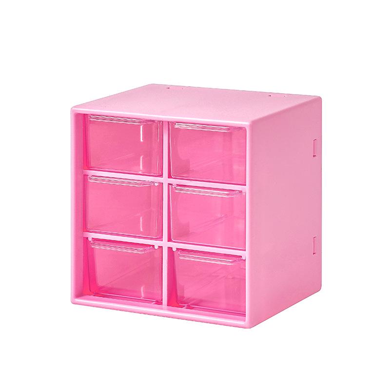 

“New Style Transparent Hair Accessory Storage Box with Drawers”