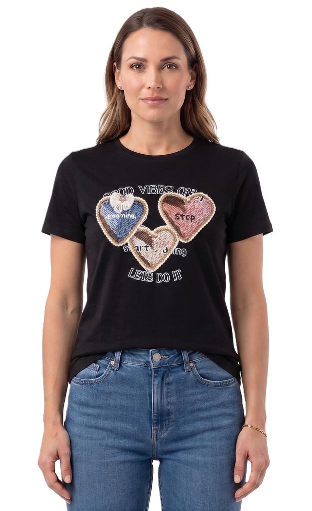 J.Style - Women' T-Shirt - 96T877-3 /