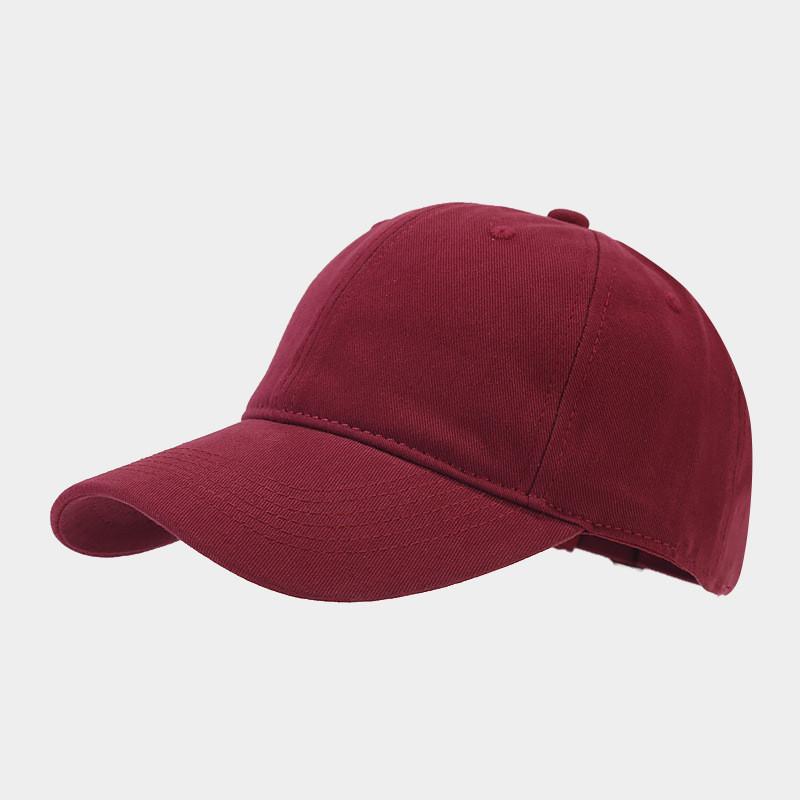 Cotton Baseball Cap For Men Women With Adjustable Fit For Street Style And Sun Protection