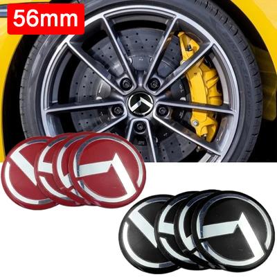 56mm 4PCS Car Wheel Center Hub Sticker Accessories for K7 K9 K2 K3 K5 KX3 Rio Sportage Sorento Ceed RIO Soul Stinger