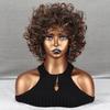 Peruci Afro Kinkys Peruci Sintetice Curly Full Peruca Pentru Femei Negre