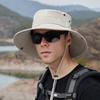 Hats for man sunhat Women's summer big brim bucket hat outdoor mountaineering sun protection fishing hatcycling caps Panama hats