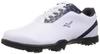 Wide Style Light Golf Shoes, Men's, White/Navy, Size 27.0 Cm, 4E