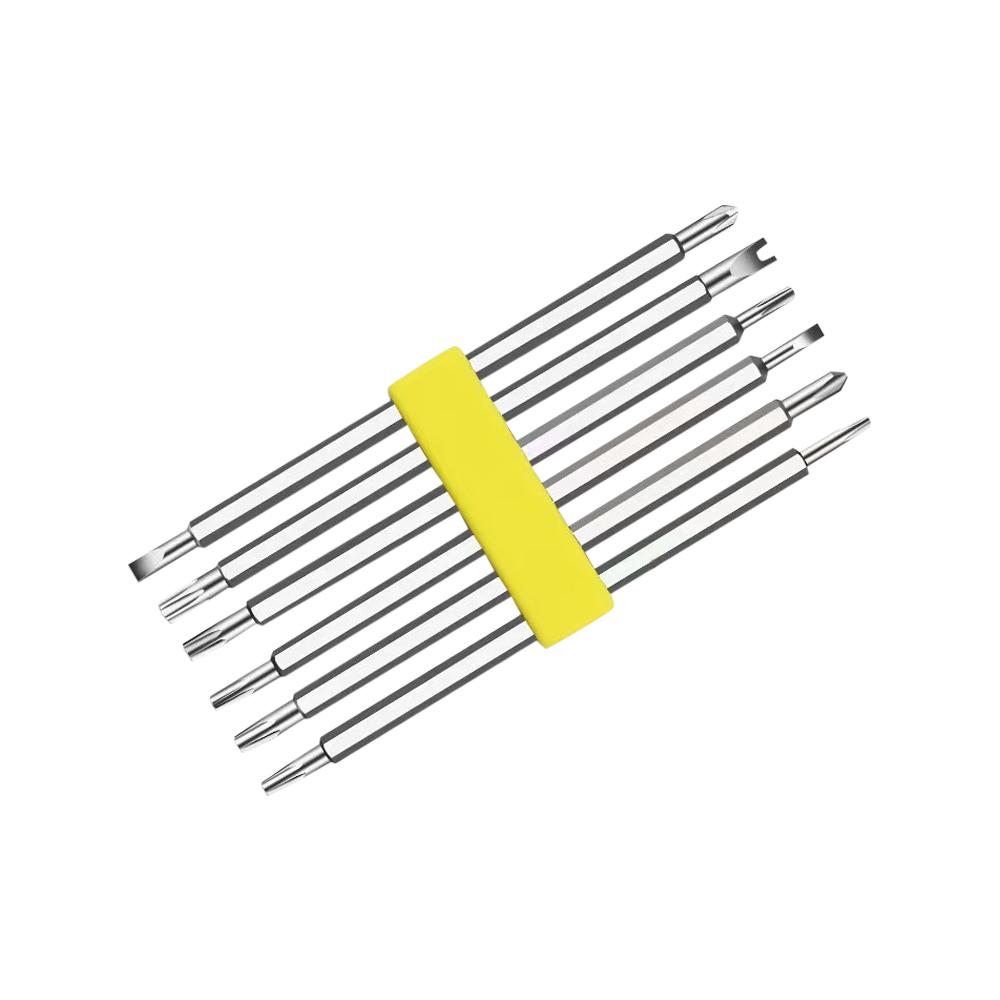 12 in 1 Magnetic Screwdriver Set Cross Slotted Precision Tool for Phone Electronics Repair Maintenance