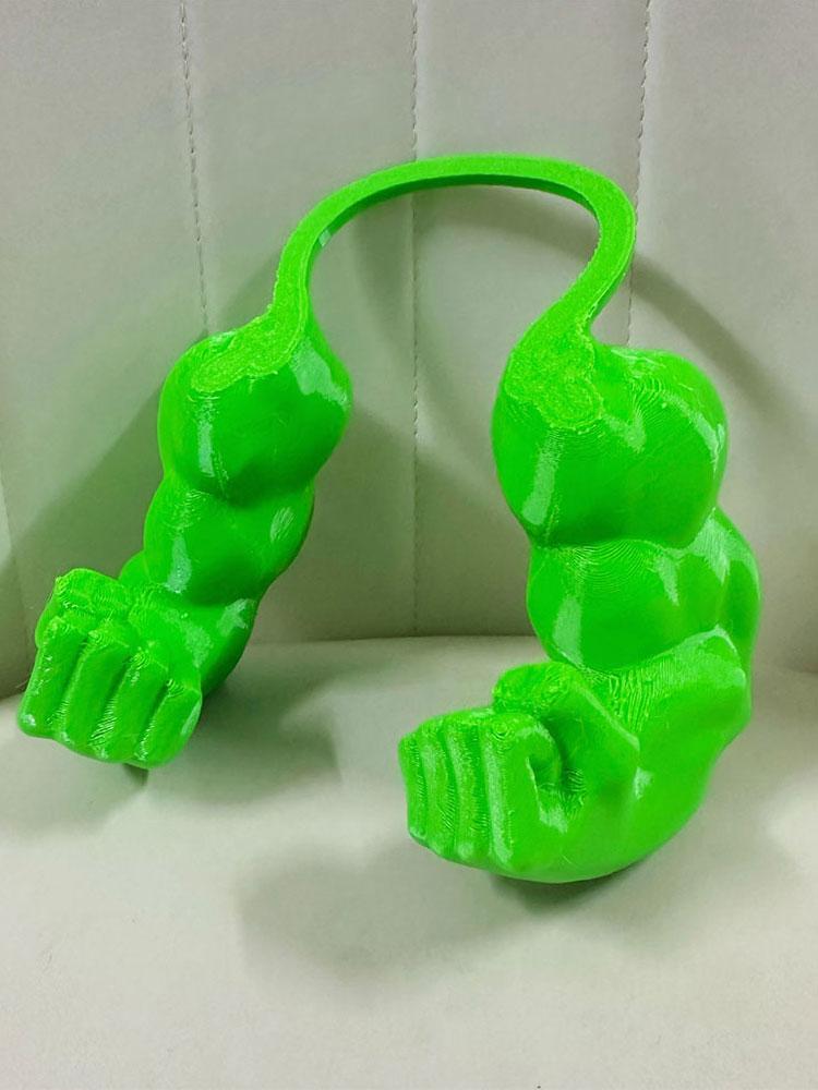 Cat Muscle Arm 3D Printed Neck Arm with Muscle Creative Giant Arm for Halloween Birthday Party Supplies