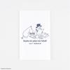 Hobonichi Moomin Techo Planner with Ink Blotting Paper Accessories