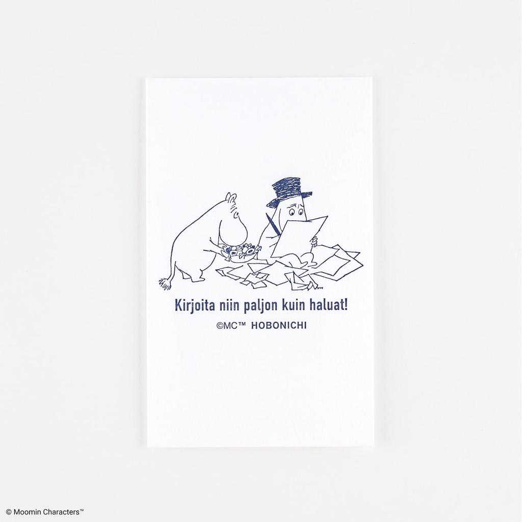 Hobonichi Moomin Techo Planner with Ink Blotting Paper Accessories