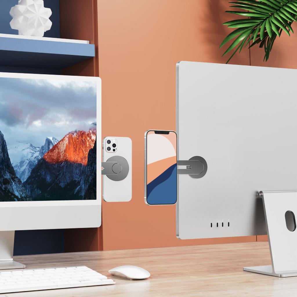 Car Phone Holder Mount for  Invisible Magnetic Phone Mount for Car Foldaway Car Mount Phone Holder Compact-size