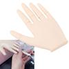 Practice Hand for Acrylic Nails Soft Rubber Flexible Fingers Movable Joints Nail Art Hand Nail Train
