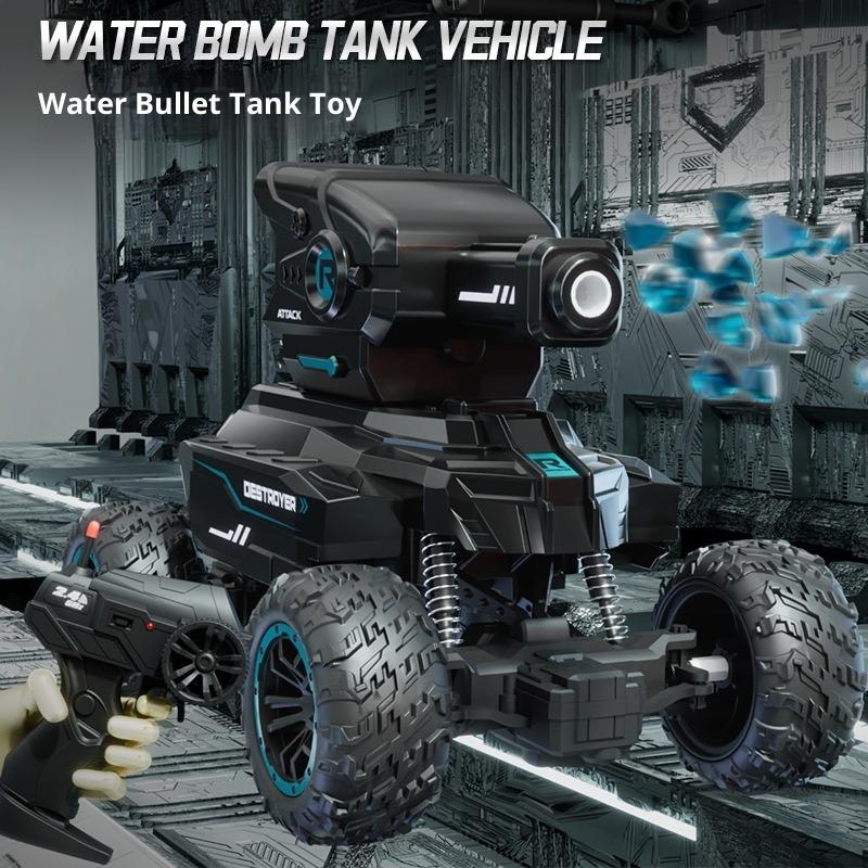 Remote Control Car Tank Gesture Sensing Launchable Water Bomb 4WD Off-Road Mecha Electric Toy Car