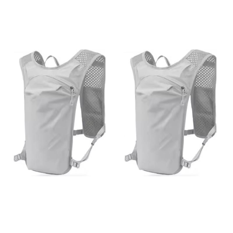 New Running Water Bottle Storage Vest Lightweight Running Vest Reflective Hydration Water Chest Pack With Phone Holder