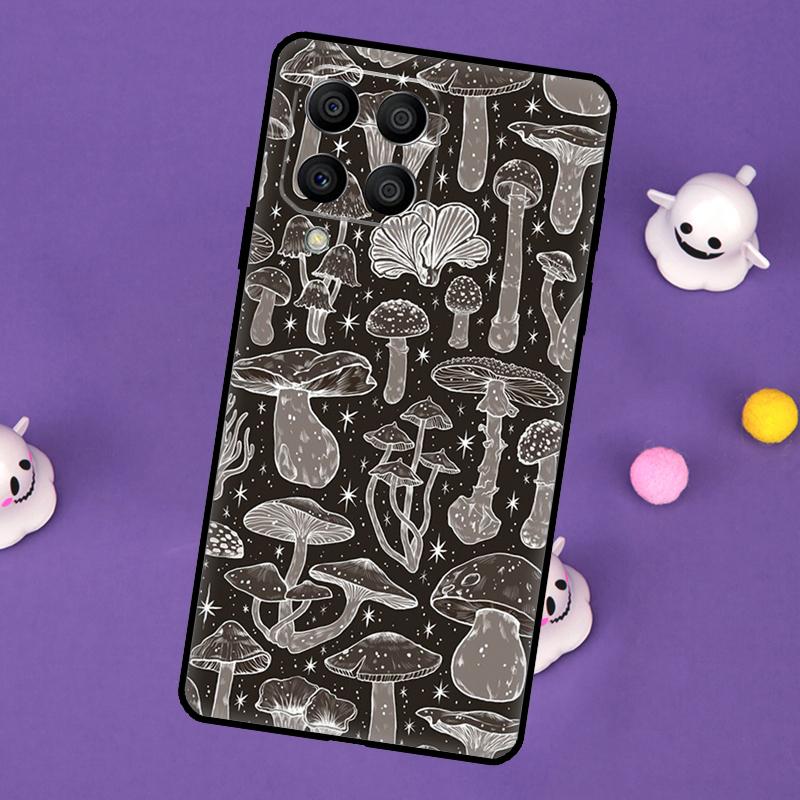 Cottagecore Frog Mushroom Moon Witchy Cover For Samsung Galaxy M20 M30s M33 M13 M23 M53 M15 M55 M31 M51 M14 M34 M54 M32 M52 Case