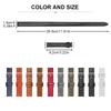 Luxury Slim Genuine Leather Loop Watch Bands for Apple IWatch Strap