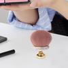 Mushroom Makeup Brush with Rhinestone Handle Multi-purpose Self Tanner Applicator Brush Loose Powder Blush Face Body Cosmetic Brush
