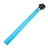LUNJE Mountain Bike Seatpost Bicycle Adjustable Aluminum Alloy Saddle Post 30.9x400mmBlue