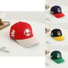 Super Mario Bros Cartoon Baseball Cap With Sun Protection And Breathable Cotton For Kids Summer Wear