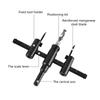 Metal Hole Cutter Adjustable Hole Saw Electric Hand Drill Hole Opener for Woodworking and Building Projects